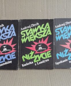 Stawka większa niż życie - 3 tomy - Andrzej Zbych