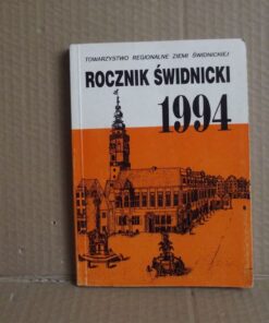 Rocznik Świdnicki 1994 - 150 lat kolei - A. Scheer