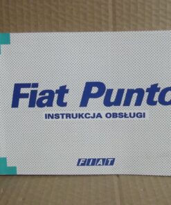 Fiat Punto - instrukcja obsługi - 1996 r