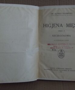 Higjena mięsa - część 2 szczegółowa - dr. Alfred Trawiński - 1925 r