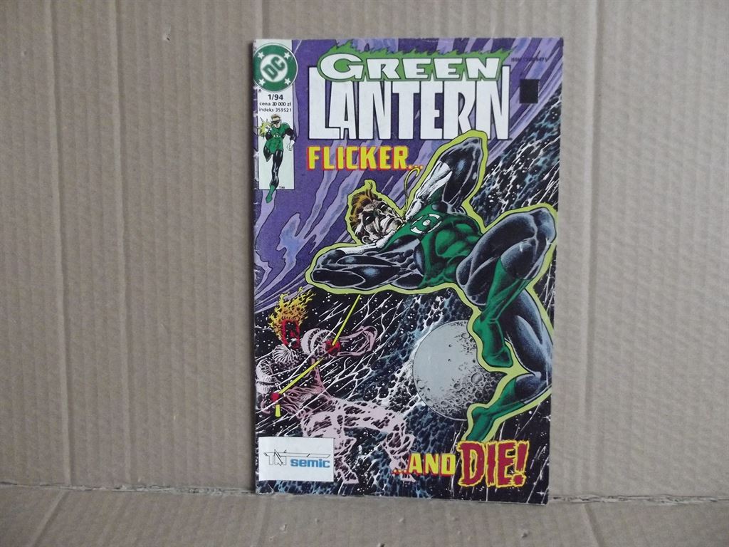 Green Lantern - Flicker and die - 1/94