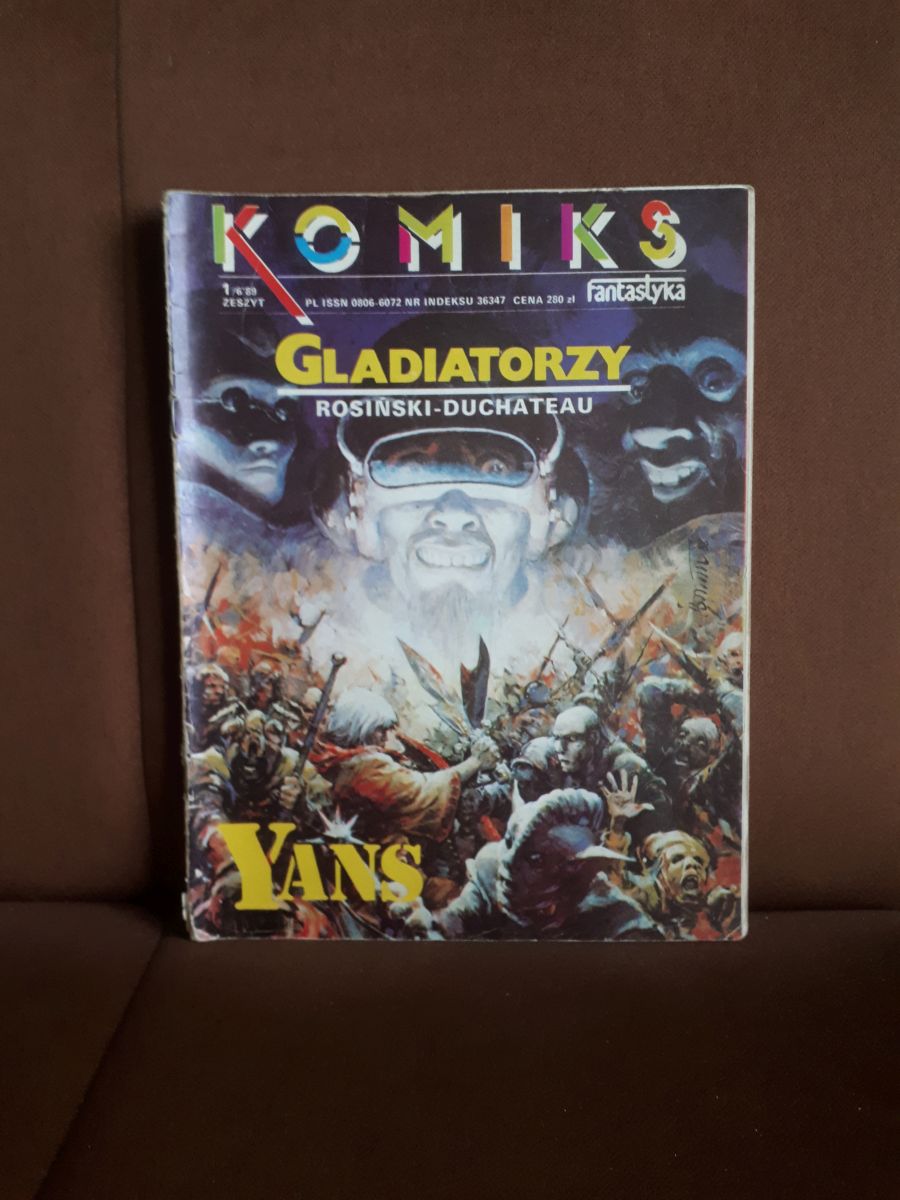 komiks yans gladiatorzy