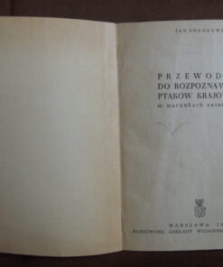 przewodnik do rozpoznawania ptakow krajowych sokolowski