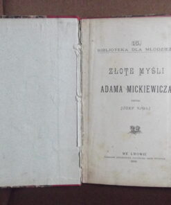 zlote mysli adama mickiewicza