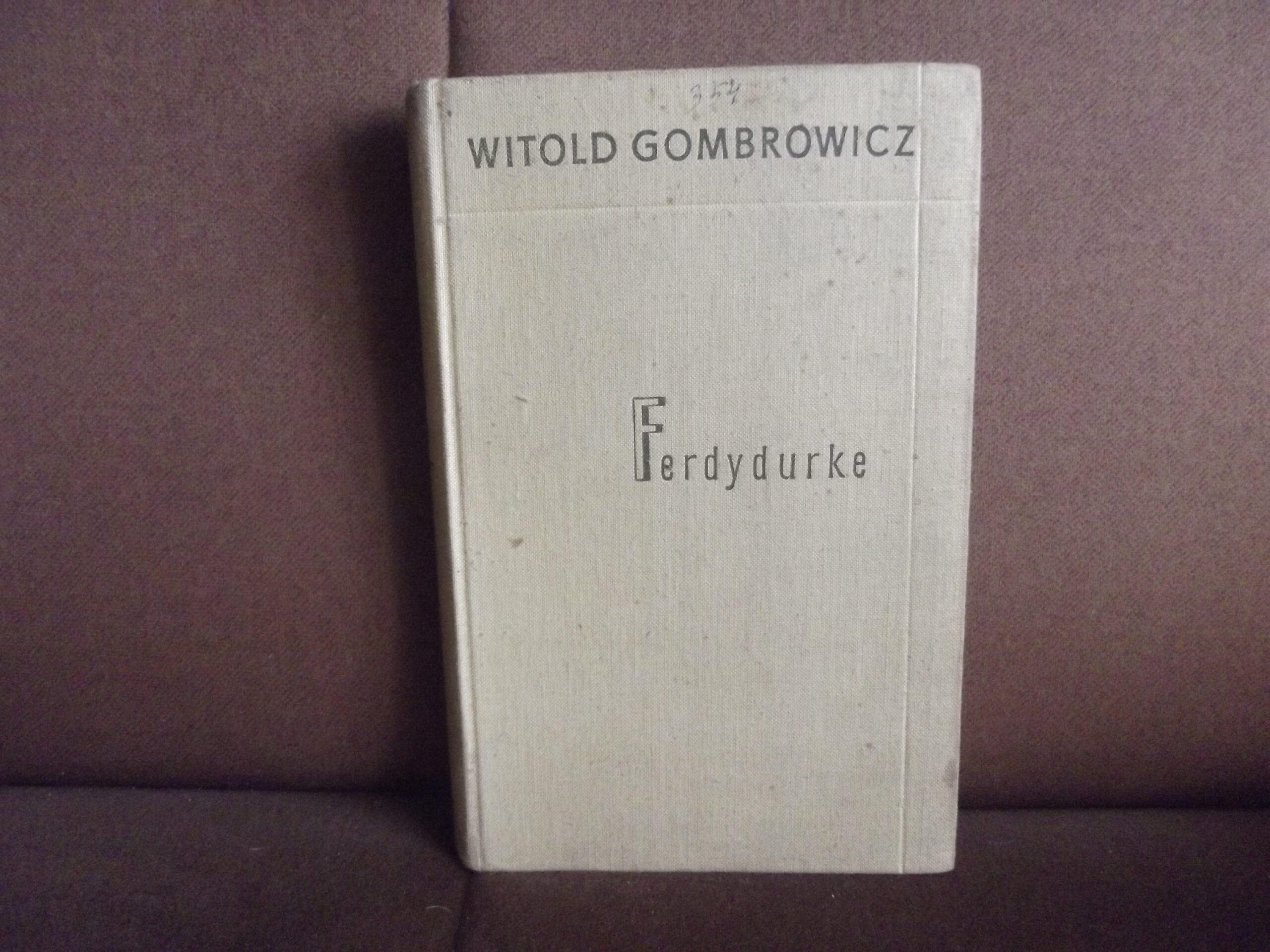 Ferdydurke – Witold Gombrowicz – 1957 r – Antykwariat Exlibris