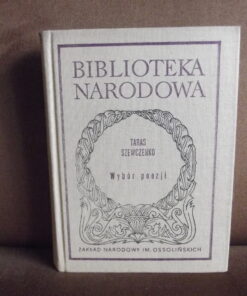 wybor poezji taras szewczenko bn biblioteka narodowa