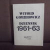 dziennik 1961-63 gombrowicz