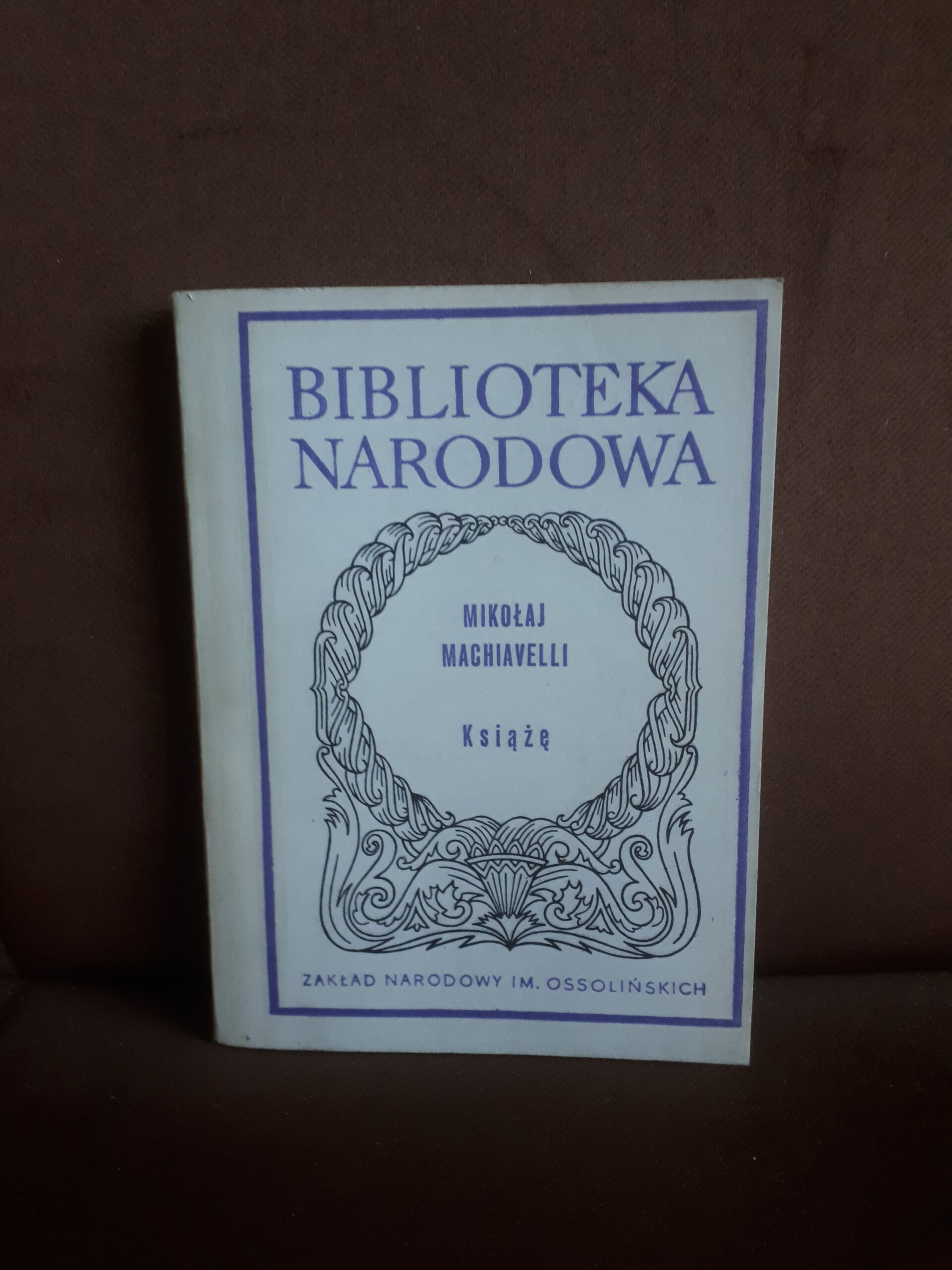 ksiaze machiavelli bn biblioteka narodowa