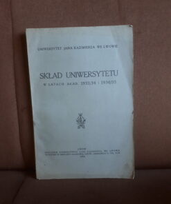 sklad uniwersytetu w latach 1933 1934