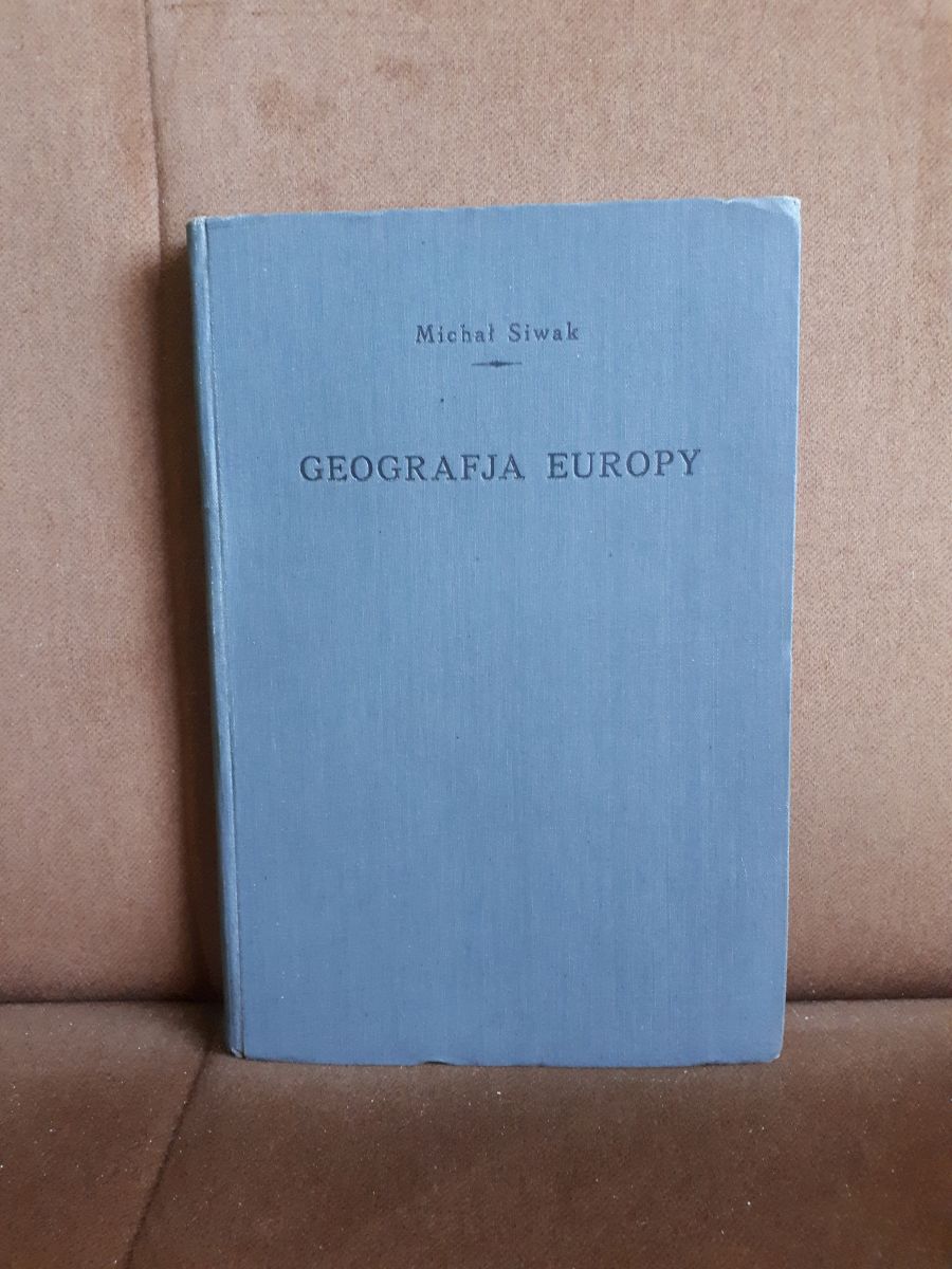 geografja europy siwak 1931