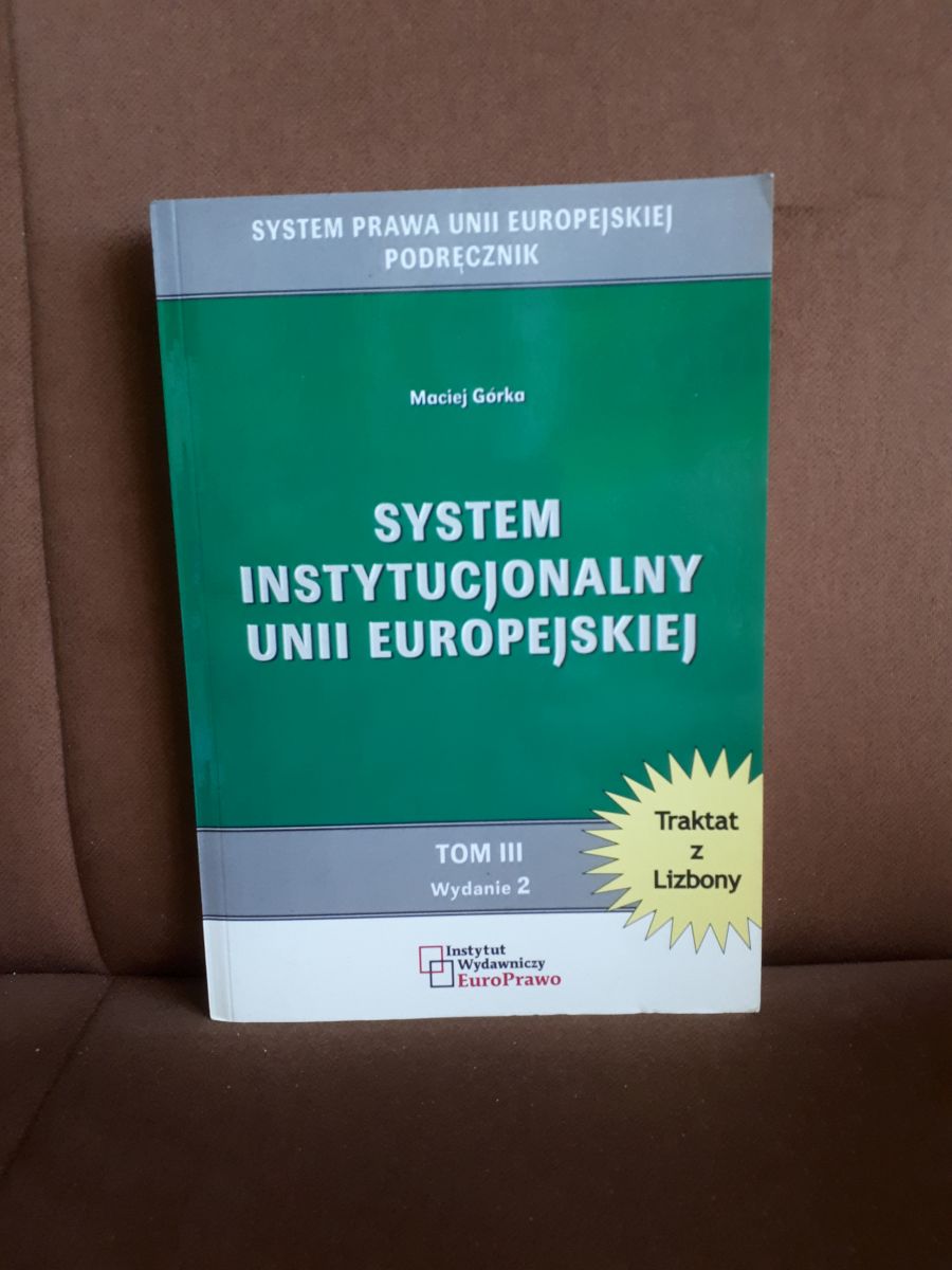 system instytucjonalny unii europejskiej gorka