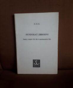 syndykat zbrodni kartki z dziejow UB i SB z.z.z