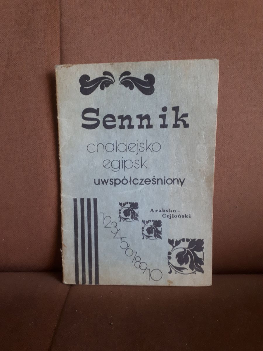 sennik chaldejsko egipski uwspolczesniony arabsko-cejlonski