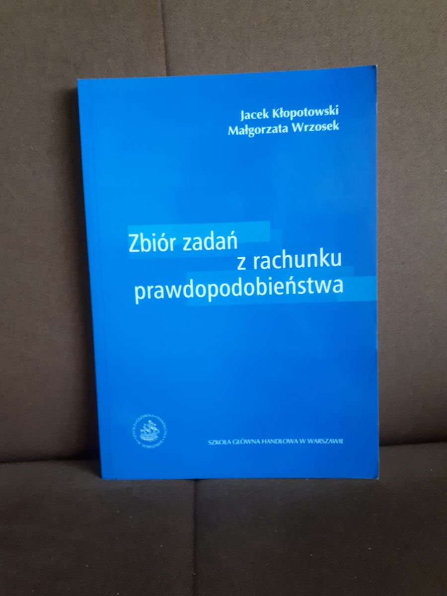zbior zaan z rachunku prawdopodobienstwa klopotowski