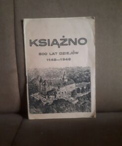 ksiazno 800 lat dziejow szyperski