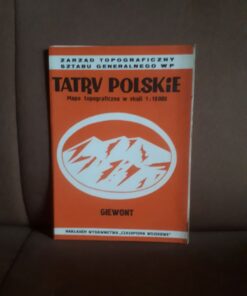 tatry polskie giewont mapa topograficzna