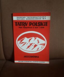 tatry polskie jaszczurowka mapa topograficzna