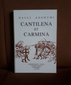 cantilena et carmina kantylena i piesni gall anonim