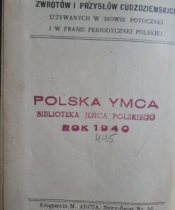 pieczatka ymca biblioteka jenca polskiego