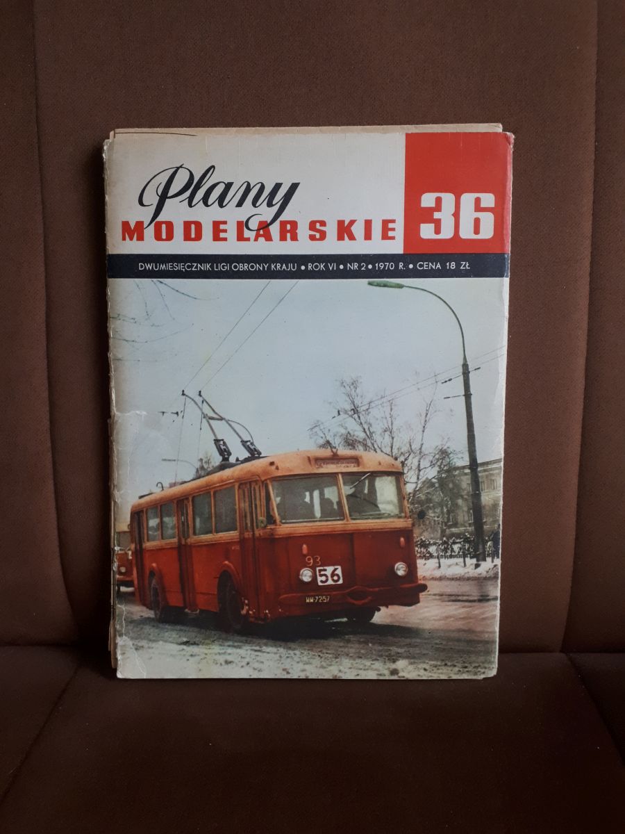 plany modelarskie 36 trolejbus