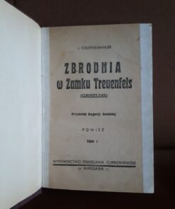 zbrodnia w zamku treuenfels courths-mahler