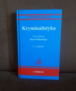 kryminalistyka jan widacki