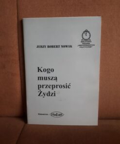 kogo musza przeprosic zydzi nowak
