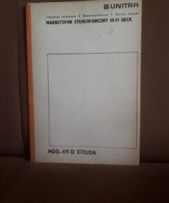 magnetofon stereofoniczny MDS-411D etiuda