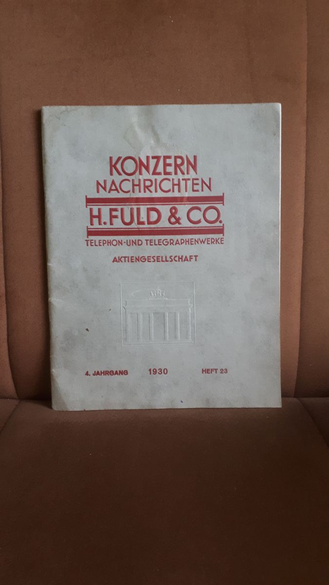 Konzern Nachrichten H. Fuld & Co