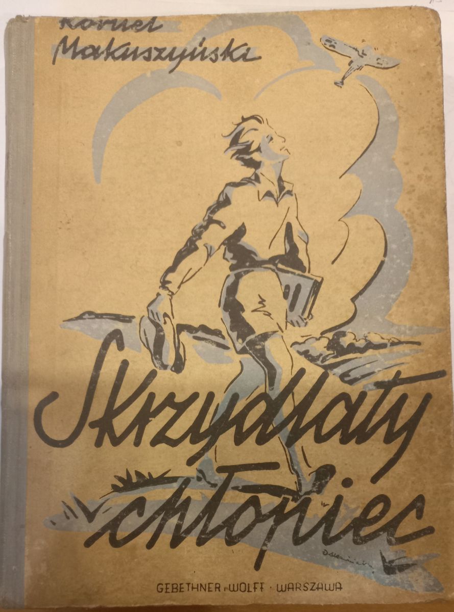 skrzydlaty chlopiec