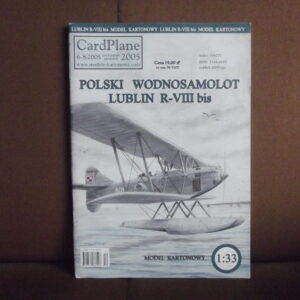 polski wodnosamolot lublin R-VIII bis cardplane 2005